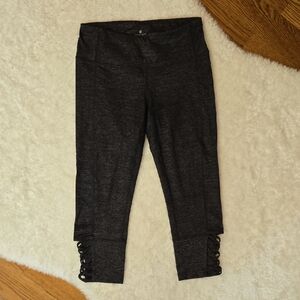 Athleta Grey Capri Leggings, Womens Small, Great Condition